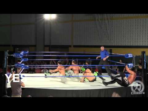 CHIKARA - Team AAA vs Bullet Club - King of Trios 2015 - Highlights HD