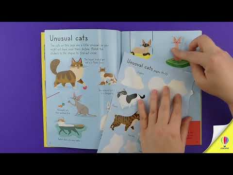 Книга Little First Stickers: Cats and Kittens video 1