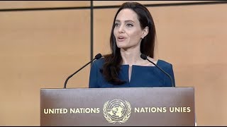Angelina Jolie in defense of internationalism - Sergio Vieira de Mello Lecture 2017