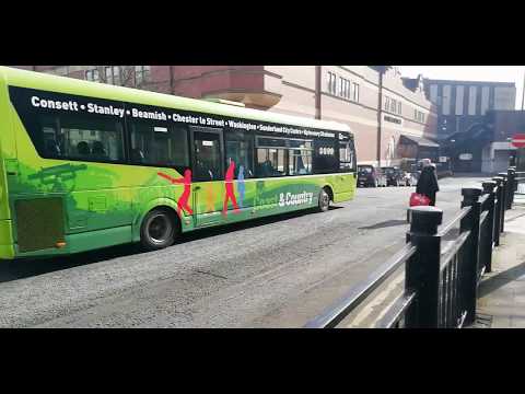 Go North East 28A arriving at Eldon Square Bus Station (23/03/2020)