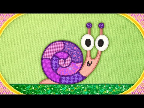 Die Schnecke auf meiner Schmusedecke