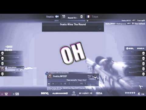 Fnatic vs Titan [JW]  Awp One shot-2 kills