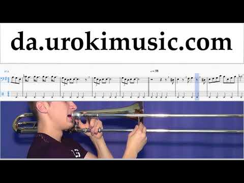 Lær At Spille Basun The Pink Panther - Theme Song Uddannelse Metode Del 2 um-i246