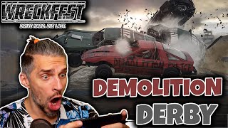 Car Massacre goes MOBILE! - Wreckfest [First Impressions] Gameplay