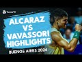 Carlos Alcaraz Continues Title Defence vs Vavassori | Buenos Aires 2024 Highlights