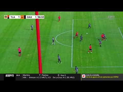 Gol de I. Lago | Tlaxcala 1 - 1 Alebrijes | Jornada 3 - Grita México A21 - Liga BBVA Expansión MX
