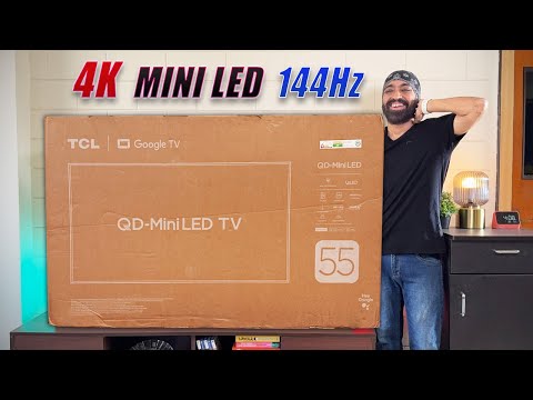 TCL C6KS QD-Mini LED Google TV | 144Hz 4K Gaming Beast with PS5! 🎮