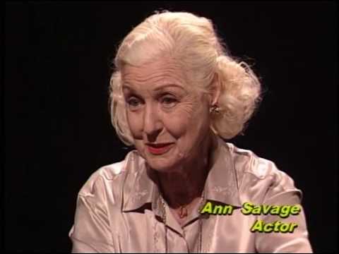 Ann Savage--Rare TV Interview, Detour