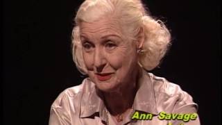 Ann Savage--Rare TV Interview, Detour