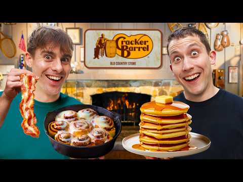 Two Brits try Cracker Barrel for the first time!