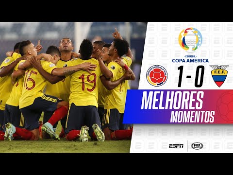 BORJA DÁ ASSISTÊNCIA, E COLÔMBIA VENCE O EQUADOR EM ESTREIA NA COPA AMÉRICA
