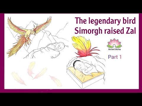 Simorgh, a giant bird raised a boy named Zal | stories | English practice