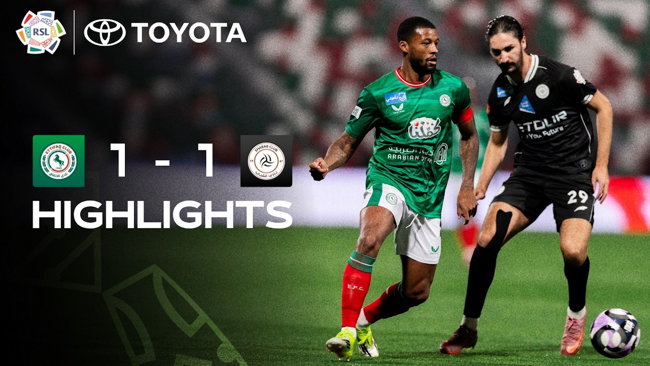 Al Ettifaq vs Al Shabab Highlights