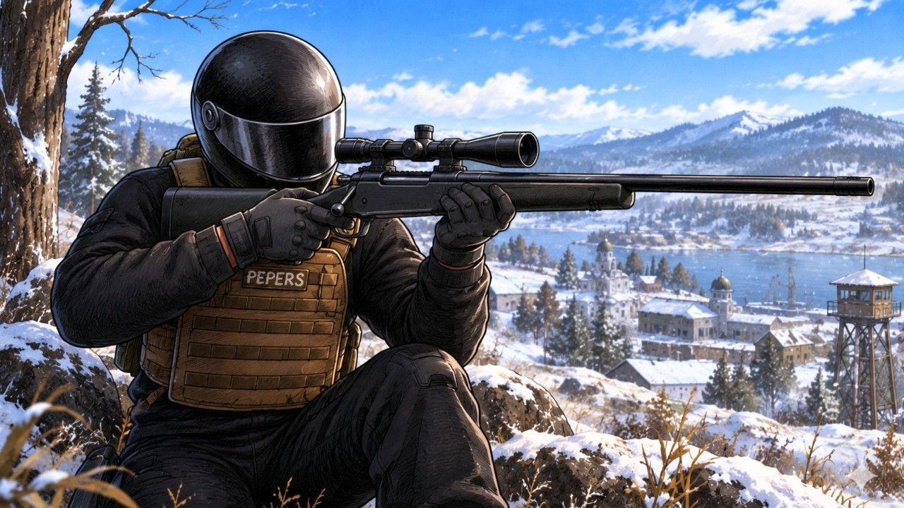 COMO UM SNIPER ÁRTICO SOBREVIVE NO DAYZ