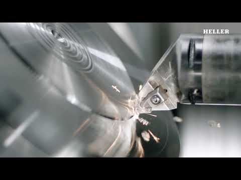 5x performance turning steel: HELLER HF 5500 | Spindle DC 100 i | Equipment package PRO