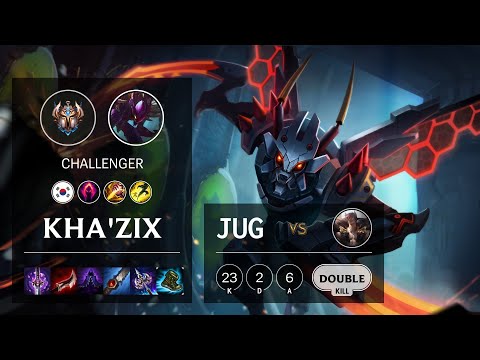 Kha'Zix Jungle vs Sett - KR Challenger Patch 10.16