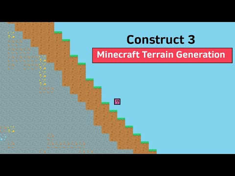 Game Design with Reilly - Minecraft's random terrain generation with ores in Construct 3