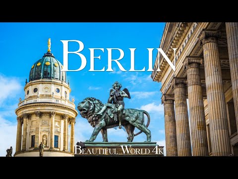 Berlin, Germany 4K Scenic Relaxation Film - Calming Piano Music - Travel City