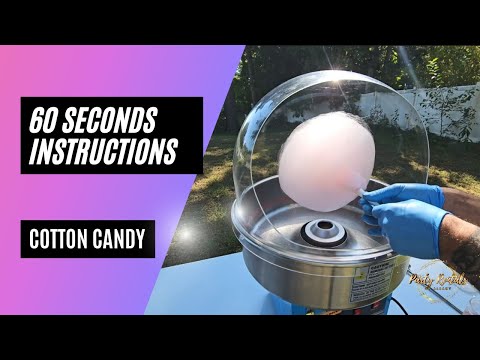 How To Use VIVO Cotton Candy Machine