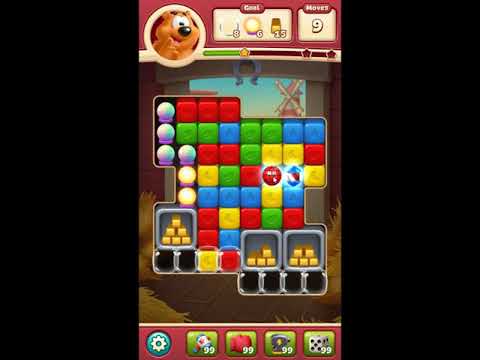 Toon Blast Level 5134 - NO BOOSTERS 🐻🐺🐱 | SKILLGAMING ✔️