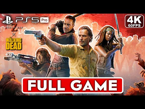 World War Z The Walking Dead DLC Gameplay Walkthrough FULL GAME [4K 60FPS PS5 PRO] - No Commentary