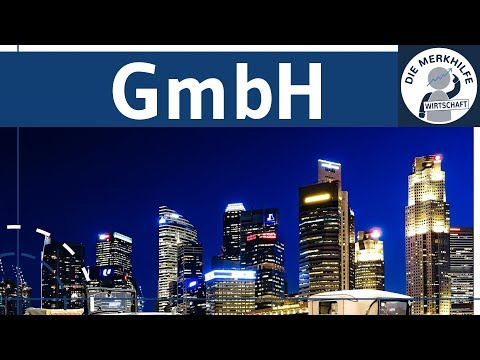 GmbH einfach erklärt - Gründung, Aufbau, Organe, Haftung, Kapital & Finanzierung - Rechtsformen