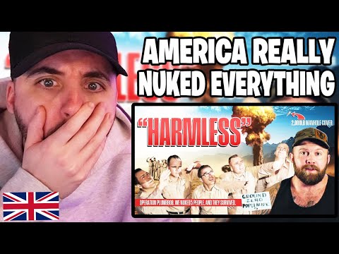 Brit Reacts to America's Unhinged Nuclear Testing - Operation Plumbob