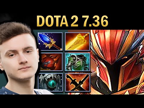 Dragon Knight Gameplay Miracle with 1050 GPM and Radiance - Dota 7.36