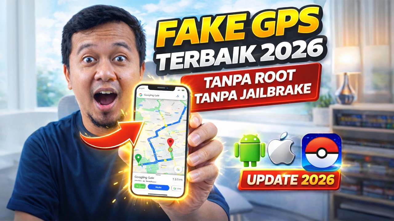 Cara Mangubah Lokasi GPS di iPhone & Android Tanpa ROOT Atau JAILBRAKE