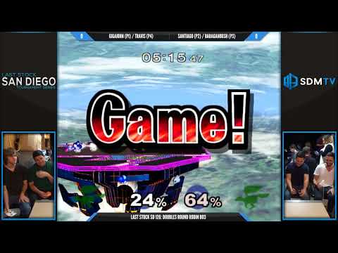 LSSD 126 - Gigajohn & Travis vs. Santiago & Babaganoush - SSBM RR - Smash Melee