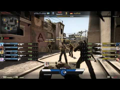 myRisk eV vs. eXDe Pirates - ESEA Intermediate S24 - de_mirage