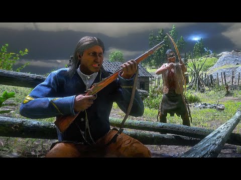 Wapiti Indians vs Cuban Military | Red Dead Redemption 2 NPC Wars 116