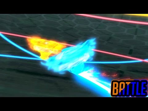 BeyBattle: Victory Valkyrie.B.V VS Rising Ragnaruk.G.R - Beyblade Burst