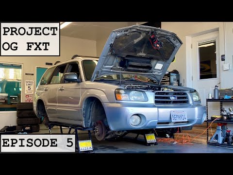 2004 Subaru Forester XT - Episode 5: Clutch Slave, Ball Joint, and an Oil Change