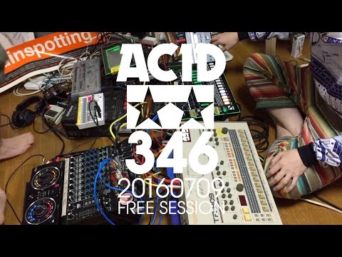 【Acid Live session】TT-303/TR-909/TB-3/TR-8/Volca sample