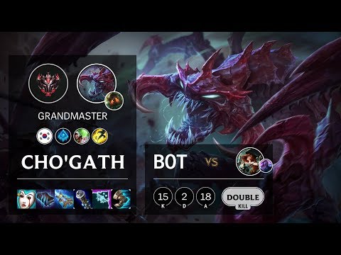 Cho'Gath Bot vs Miss Fortune - KR Grandmaster Patch 10.4