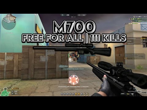 Crossfire West | M700 | Free For All | 111 Kills