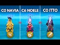 Who is the BEST GEO DPS?? Navia vs Noelle vs Itto ! [ Genshin Impact ]