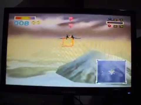 Star Fox 64 - Fortuna checkpoint - 68 hits (FWR)