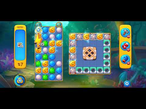 Fishdom level 10751 no boosters フィッシュダム ノーマル