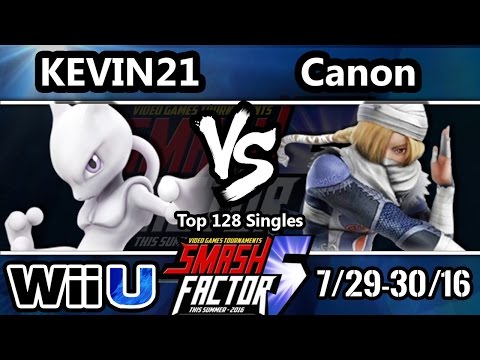 SF5 Smash 4 - Kevin21 (Mewtwo) Vs. KBT | Canon (Sheik) SSB4 Top 128 - Smash Wii U