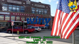 WINY 1350 | WINY-AM Putnam, CT Legal ID (11/14/22)