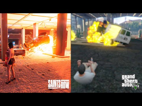 GTA 5 vs Saints Row 2022 - Details Comparison