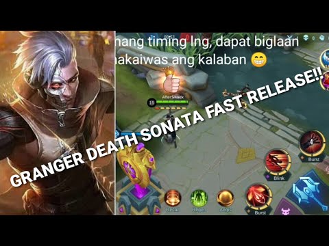 GRANGER DEATH SONATA FAST RELEASE TUTORIAL (TAGALOG) | MOBILE LEGEND BANG-BANG.