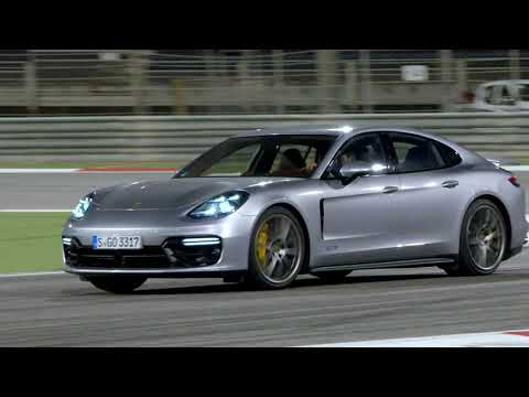 Porsche Panamera GTS on Track in GT Silver