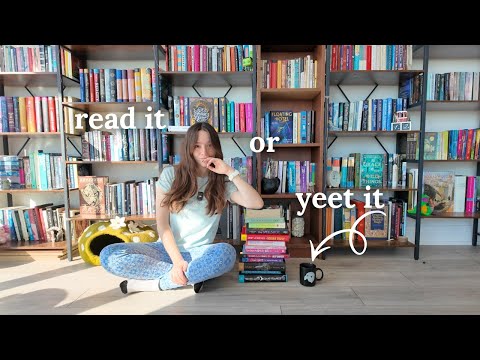 huge unhaul, 5 star reads, a very productive declutter 🧼 READ IT OR YEET IT ep. 6