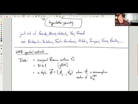 Andrew Neitzke (Yale University, USA)Spectral networks and some applications I.15 апреля 2021