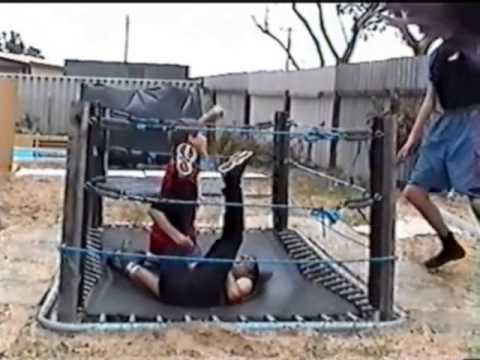 xCw Extreme Evolution II 2003 - Grudge Match - Aston Crude (Tazer) Vs Statik (Wolverine)