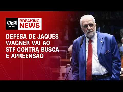 Caso Master: Defesa de Jaques Wagner vai ao STF anular busca e apreensão | CNN 360º