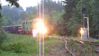 preview picture of video 'NBSouthern Railway - 9802 West Aug 16/07'